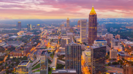 Atlanta, Georgia Skyline