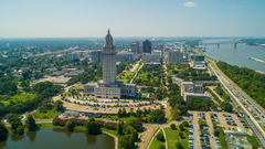 Lousiana aerial view