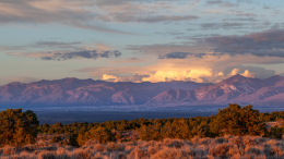 New Mexico landscape with mountains