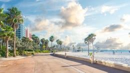 Florida beach walk